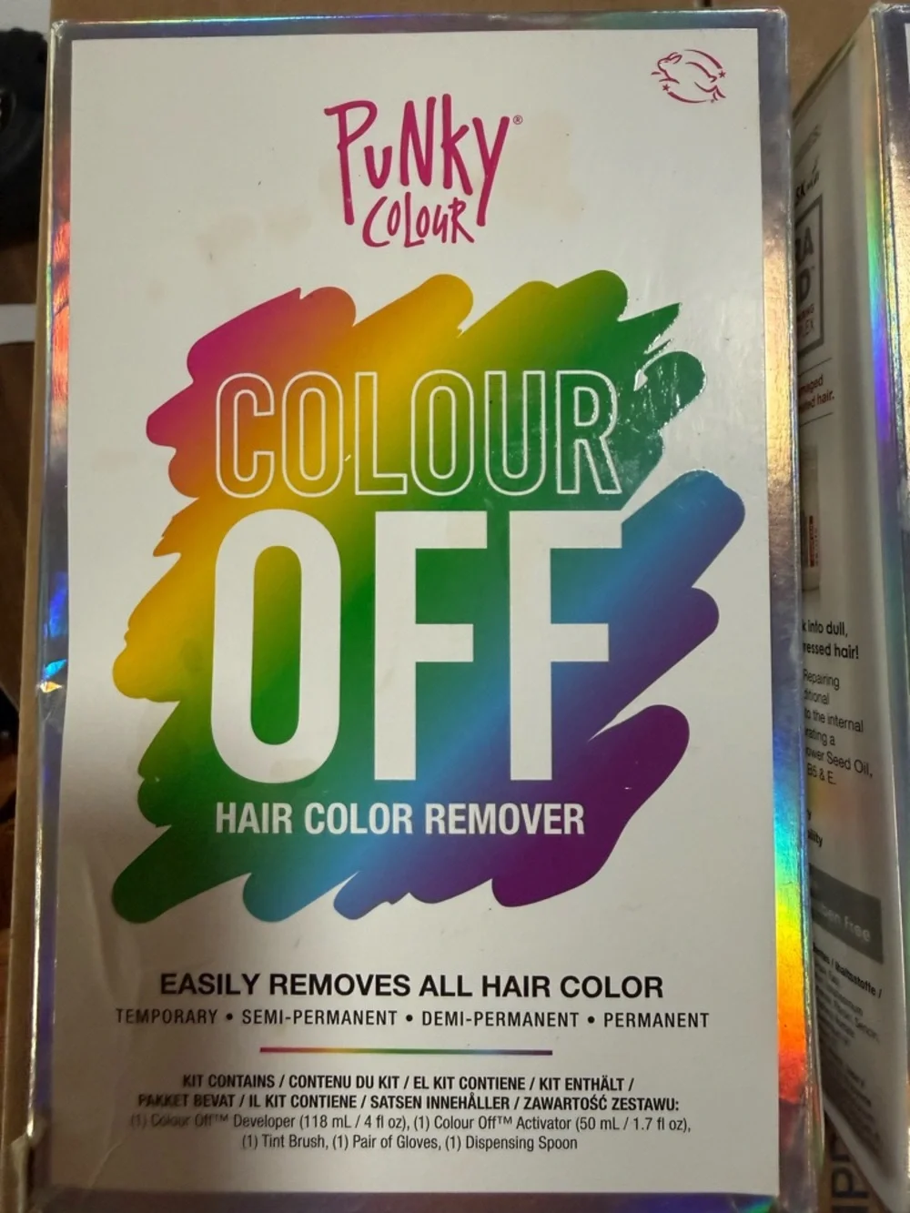Punky colour off